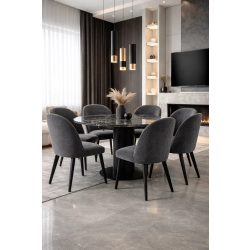 Krzesło tapicerowane DELUXE KR-2 Tkanina Chill Me 01